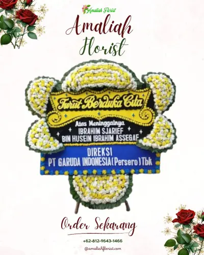 Papan Bunga Duka di Kutorojo